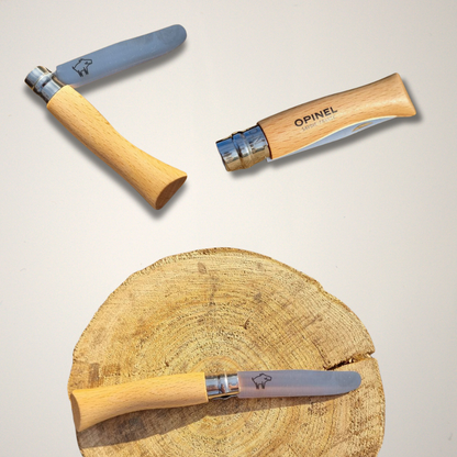 Opinel N°7 Junior – Punta arrotondata con cinghiale inciso al laser